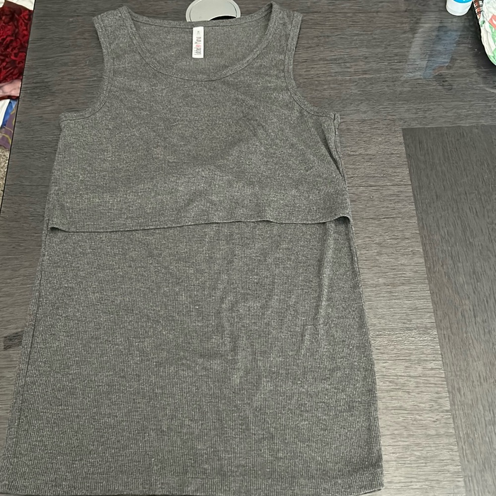 Latched Mama Nursing Tank Size M